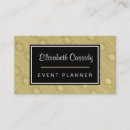 Search for embossed business cards Gold