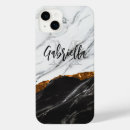 Search for white marble iphone cases Gold glitter