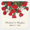 Search for bouquet wedding stickers Red