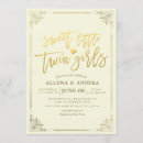 Recherche de gold frame baby shower invitations Cadre