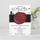Search for wax seal wedding invitations Parchment