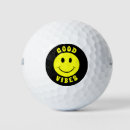 Search for happy face golf balls Smiling