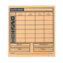 Search for score pads Bunko