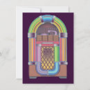 Recherche de sock hop invitations Juke box