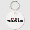 Search for yellow lab keychains Heart