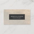Search for subtle business cards Designer