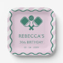 Search for pickleball paper plates Pink