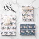 Recherche de baleines mignonnes papier cadeau Vie marine