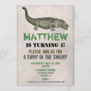 Recherche de crocodile invitations D'anniversaire de crocodile