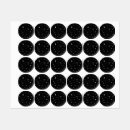 Search for black and white circles template stickers Star