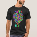 Recherche de happy holi tshirts Coloré