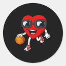 Search for heart basketball stickers Kids