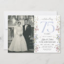 Search for 75th anniversary invitations Vow renewal