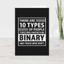 Search for binary cards Programming