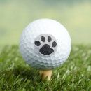 Search for paw prints golf balls Cute