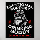 Search for drinking buddy posters Black cat