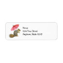 Search for cocktail return address labels Pink