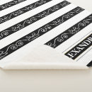 Search for black and white design blankets Simple