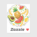 Recherche de motif ananas autocollants Fruits