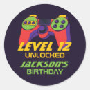 Search for gamers birthday stickers Gaming