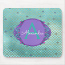 Search for mermaid mousepads Purple