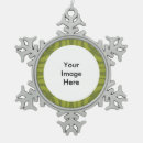 Search for silver frame ornaments Snowflake