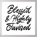 Search for favored Blessed and highly favored