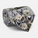 Recherche de papillon noir et blanc cravates Fleurs