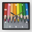 Recherche de de crayon horloges Crayons