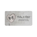 Search for birch tree return address labels Elegant