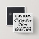 Search for designe square buttons For him