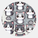 Search for tuxedo cats stickers Kawaii