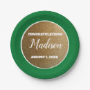 Search for green and gold graduation decor University