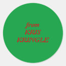 Search for kris kringle stickers Santa