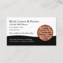 Search for brick layer business cards Paving
