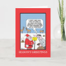 Search for funny work christmas cards Santa