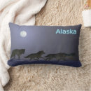 Recherche de loup arctique coussins Nature