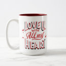 Recherche de coeur café tasses Noir et blanc