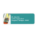 Search for cityscape return address labels Skyscrapers