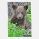 Search for brown bear tea towels Cute baby animal