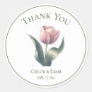 Search for tulip wedding stickers Elegant