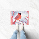 Search for cardinal bird doormats Watercolor