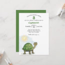 Search for cute little turtle invitations Green