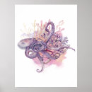 Search for watercolor octopus art Under the sea