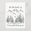 Recherche de esprit forêt cartes postales Nature