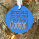 Search for godson ornaments Godchild