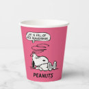 Search for woodstock paper cups Peppermint patty