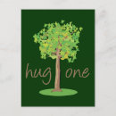 Search for tree hugger postcards Earth