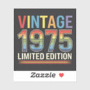 Recherche de qui 1974 autocollants Pour tous