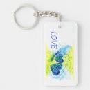 Search for double heart keychains Modern